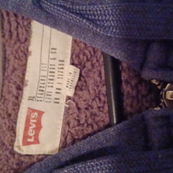 🌺 Levi's Dark Gray Jacket with Zipper - Picture 3 of 5